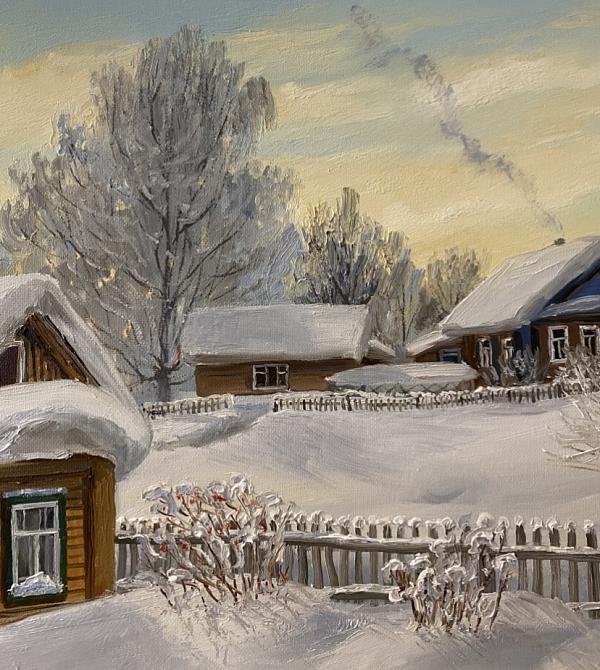 Снегом замело